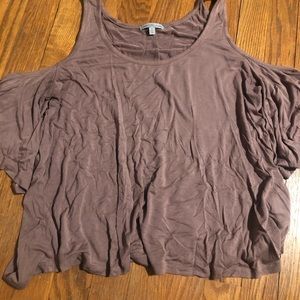 Cold shoulder Charolette Russe Top